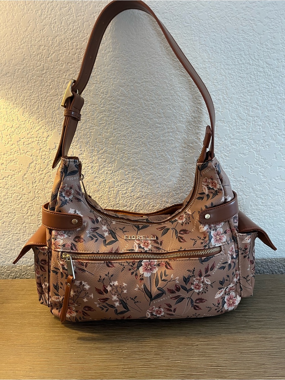 Classic Fiorelli Brown Hobo Shoulder Bag